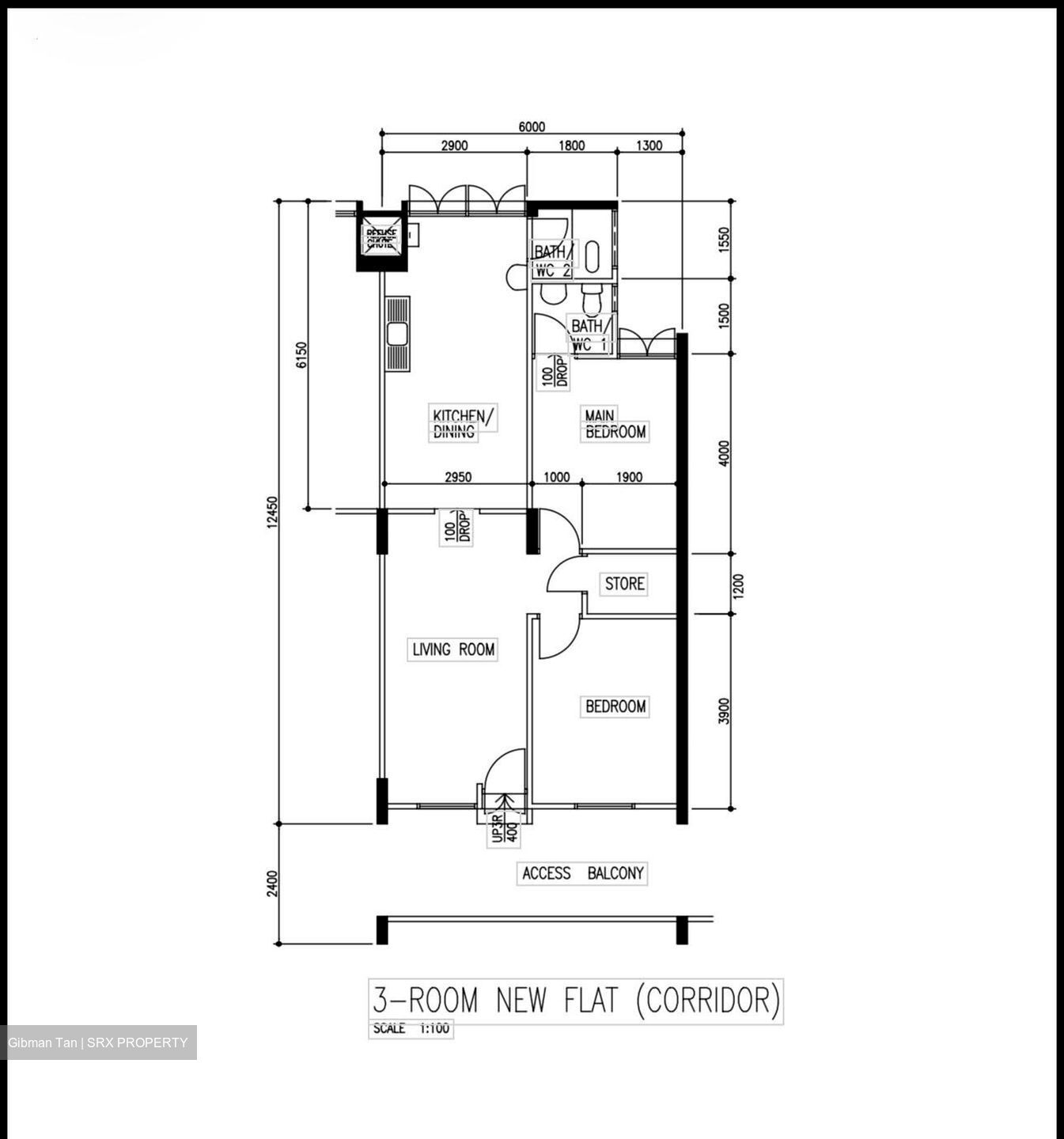 Blk 538 Cheng San View (Ang Mo Kio), HDB 3 Rooms #541006031